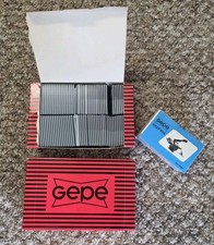 GEPE Glassless Slide Mounts 2mm 24x36, 100 Mounts  Partial Box 90 Film Cutter