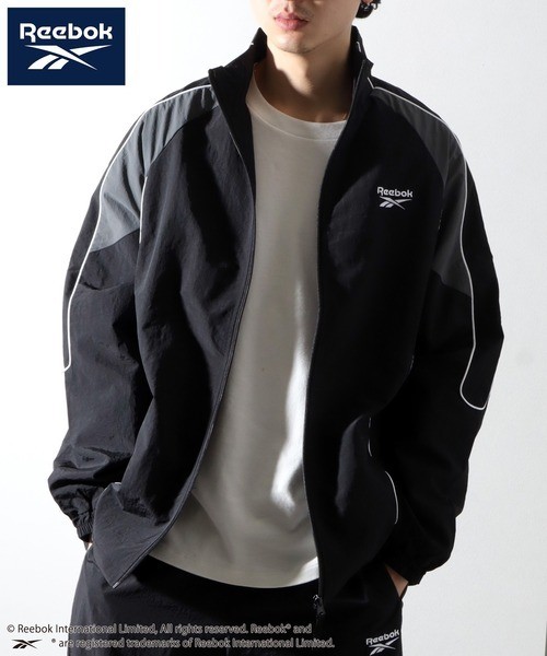 Reebok Nylon Blouson M Black Men’s Used