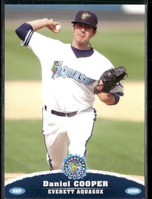 Daniel Cooper 2009 Everett Aqua Sox Team Set Card