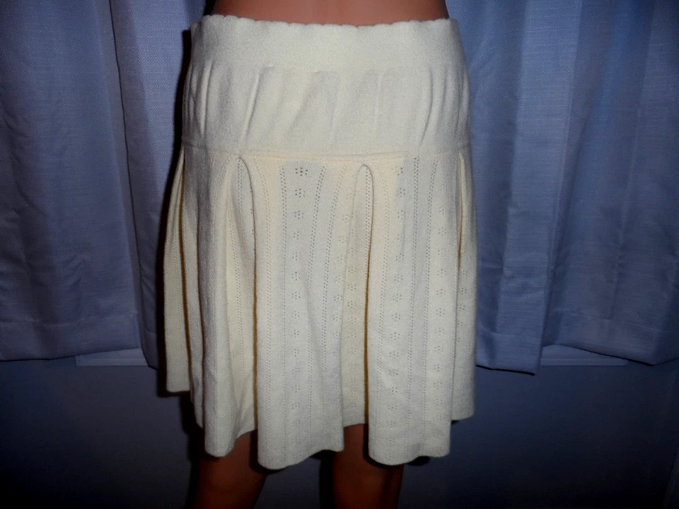 Lindo Hippie Rosa Talla XL Amarillo Vieira Dobladillo Suéter Falda Nuevo sin Etiquetas Foto 2 de 4