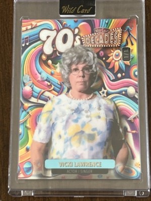 2024 Wild Card Decades D170W4-VL Vickie Lawrence  MAMA  1/1 - Carol Burnett Show