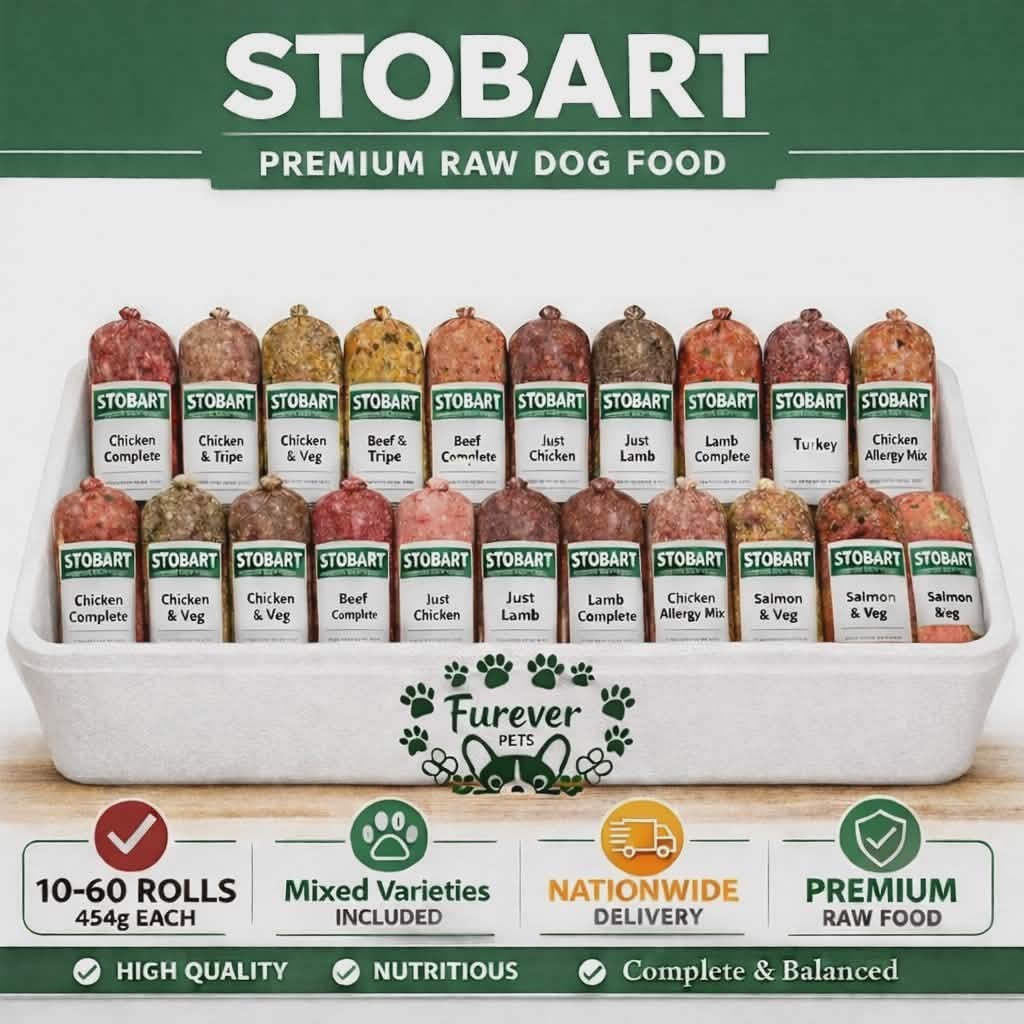 Stobarts Raw Frozen Dog Food Chubs Mixed Pack