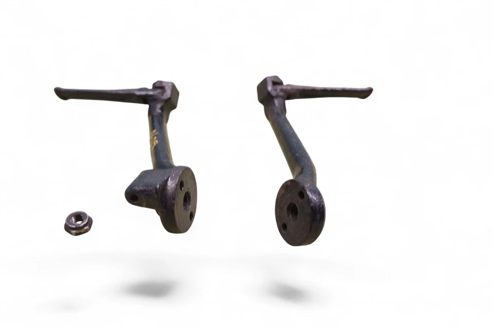 JUEGO REPOSAPIÉS PLEGABLE TRIUMPH 650 COMPETICIÓN TR6C T120TT NOS *RVG4 Foto 4 de 4