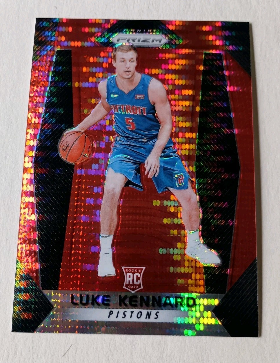 2017 Prizm Luke Kennard RC/25 Red Pulsar Prizm Rookie Panini Duke Lakers Hot 🔥