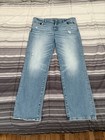 American Eagle Original Straight Jeans Men's 36x32 Light Wash Denim — photo 1