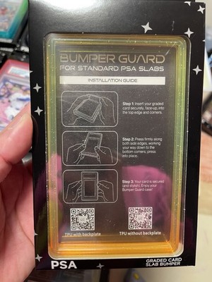 Custom PSA GradedCard Style Slab Guard Case Protector Bumper   Custom  Colors