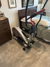 Elliptical Trainer. Exercise Machine.