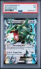 2015 POKEMON XY RAYQUAZA EX ROARING SKIES 75/108 PSA 7