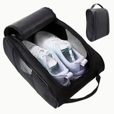 Portable Golf Shoe Bag - Oxford Cloth, Breathable Lightweight Carrier UK. # new