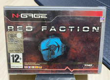RED FACTION Nokia N Gage nuovo gioco sigillato vecchio