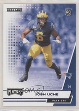 2020 Panini Playoff Rookies Goal Line Josh Uche #289 0f2i
