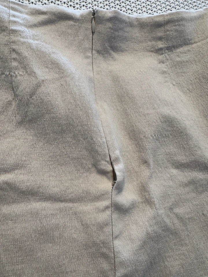 Vintage 90s Venus Light Beige Tan Mini Skirt Size 9 - Image 4 of 4