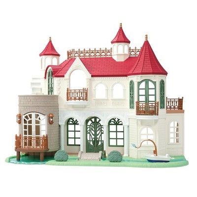 EPOCH Sylvanian Family House Sparkling Waterside Red Roof House Ha-52
