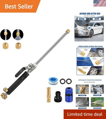 #ad Magic Power Washer with Flexible Hose amp; Universal Nozzle for Home amp; Pet 18inch $50.99