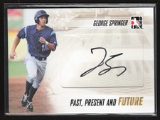 2013 In The Game GEORGE SPRINGER ROOKIE AUTOGRAPH ASTROS Auto