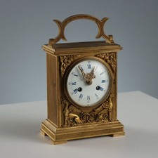 Orologio da Appoggio Vintage Manifattura La Vallée Bronzo Anni 50 Originale