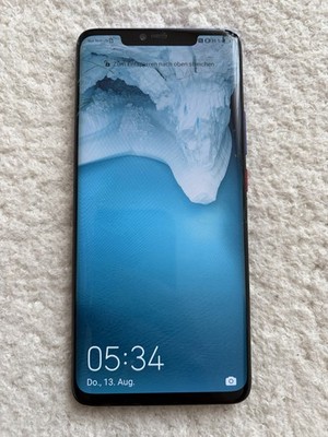 Huawei Mate 20 Pro 128GB LYA-L29   voll funktionsfähig   Display beschädigt