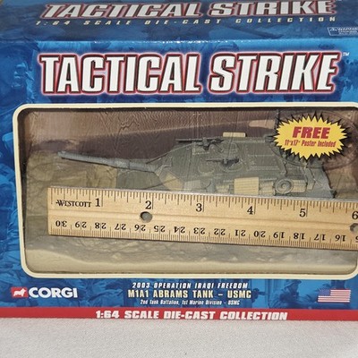Corgi 1:64 Tactical Strike M1A1 Abrams Tank - USMC 2003