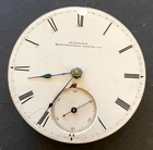 Antique 1875 Illinois Mason Pocket Watch Movement Parts/Repair 18s 7j USA