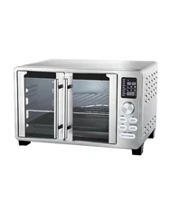 25 Quart Digital Electric Multi-Function Counter Top Oven with Rotisserie Set