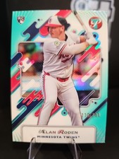 Alan Roden 2025 Topps Pristine #214 Aqua Pristine Refractor Rookie RC /199
