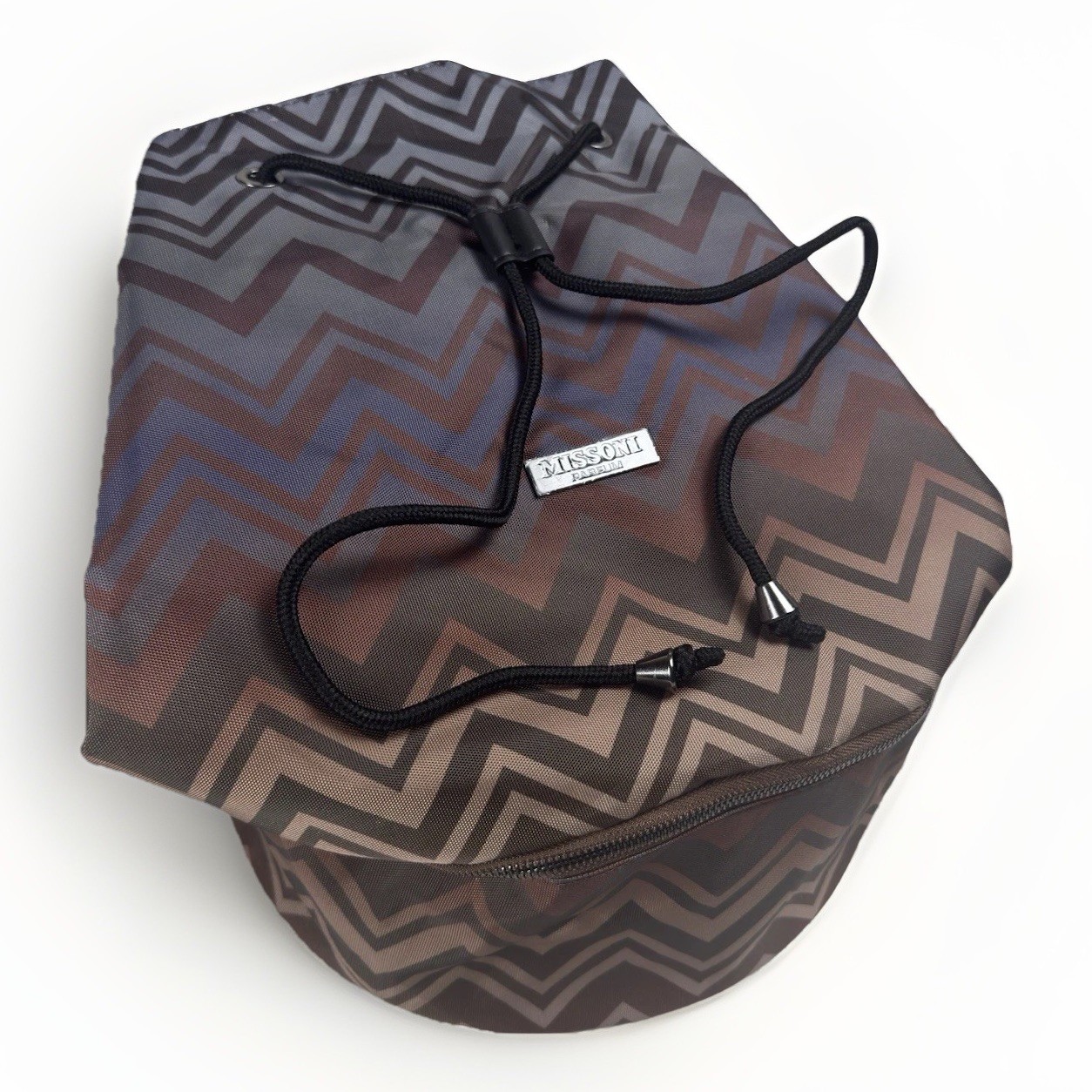 Missoni Backpack Cinch String Weekender Bag Shopp… - image 3