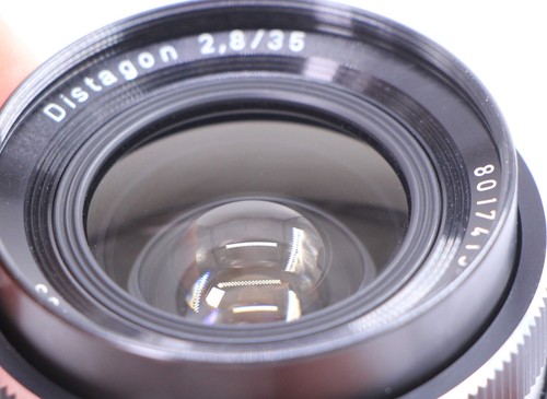 Carl Zeiss Distagon 35mm F2.8 2,8/35 Lens Rollei Rolleiflex SL SL35 QBM Germany - Picture 5 of 19
