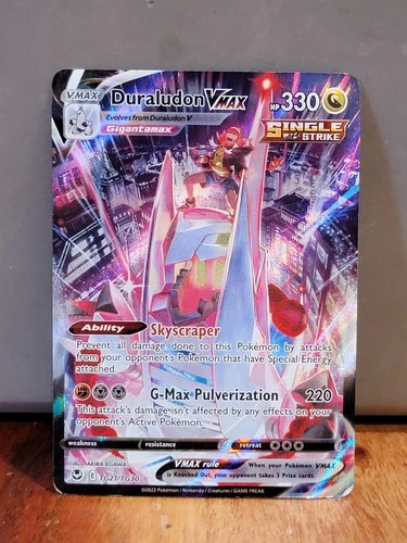 Pokemon Duraludon VMAX TG21/TG30 Silver Tempest Ultra Rare