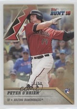 2016 Topps Bunt Topaz 17/50 Peter O'Brien #134 0j6