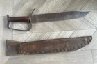 Civil War D guard bowie knife