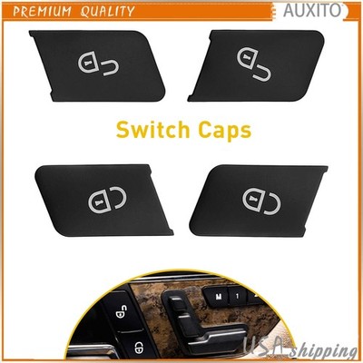 & New Front Left Right Door Lock Control Switch Button Cap For Benz W204 W212 EK