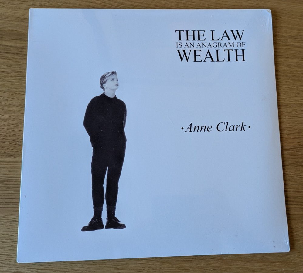 Anne Clark - The Law Is an Anagram of Wealth - New & Sealed  12"" Vinyl