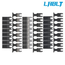 LABLT 48 Metal Wood Universal Oscillating Multitool Quick Release Saw Blades Kit