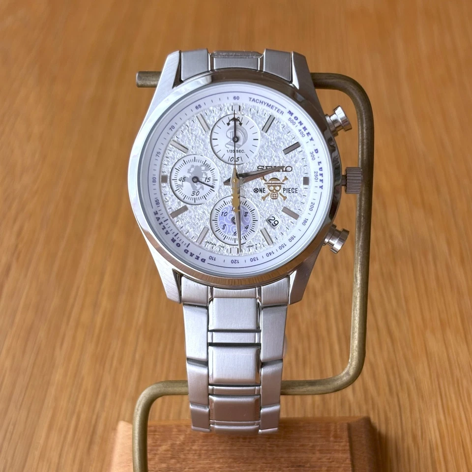 SEIKO Watch ONE PIECE Monkey D. Luffy Gear 5 Edition Limited w/Box [Near Mint] - Image 3 of 4