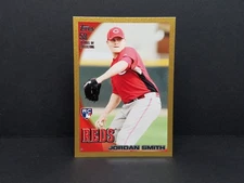 2010 Topps #US-53 Jordan Smith, Reds (RC) - Gold Border Parallel (1924/2010)