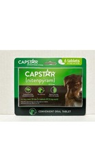 CAPSTAR Fast-Acting Oral Treatment, Large Dogs over 25 lbs 6 Tabs Exp 12/2027