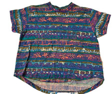 Wow 80s to 90s Vintage OP Ocean Pacific Artistic Women's Tshirt made in USA sz M