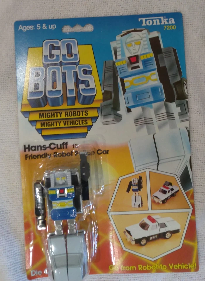 1983 VINTAGE Hans-Cuff Sealed Regular Tonka GoBot - Image 2 of 3