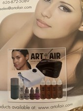 Art of Air Airbrush Liquid Foundation Starting Set Natural Beige/Tan Shades