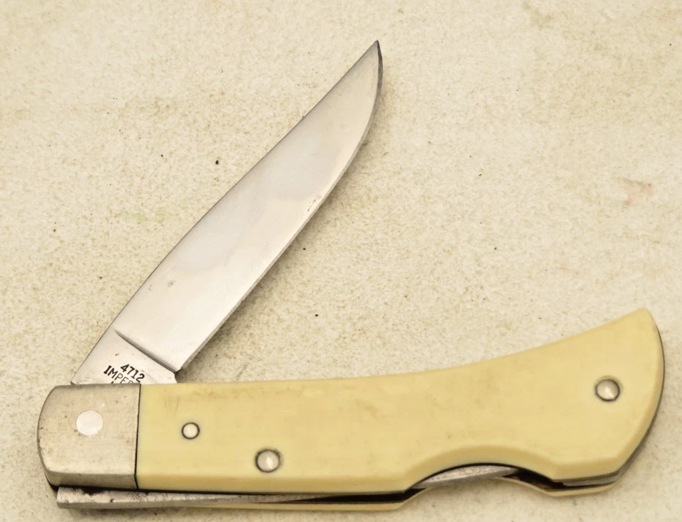 Cuchillo pequeño vintage Imperial FRONTIER EE. UU. - inoxidable - ligeramente usado Foto 3 de 4