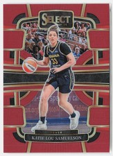 2024 Panini Select WNBA #81 Katie Lou Samuelson Prizms Red #/149