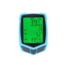 Waterproof Bicycle Speedometer Wired Odometer LCD Backlight Cycling Computer