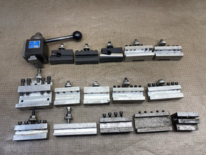 Yuasa Quick Change Tool Post 740-100 w/Holders for Atlas Logan South Bend Lathe