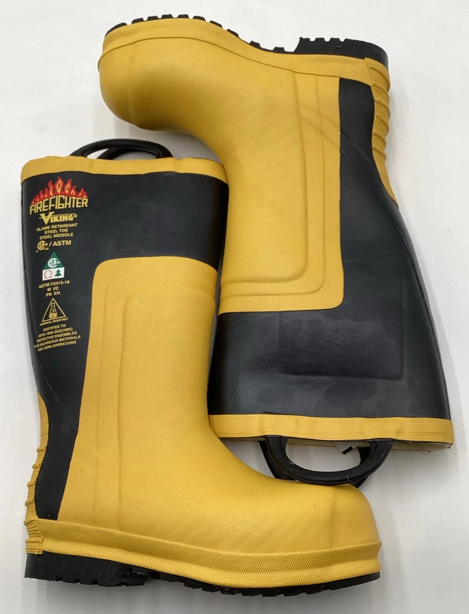 Yellow Rubber Workwear Boots for Men for sale | eBay display picture 3