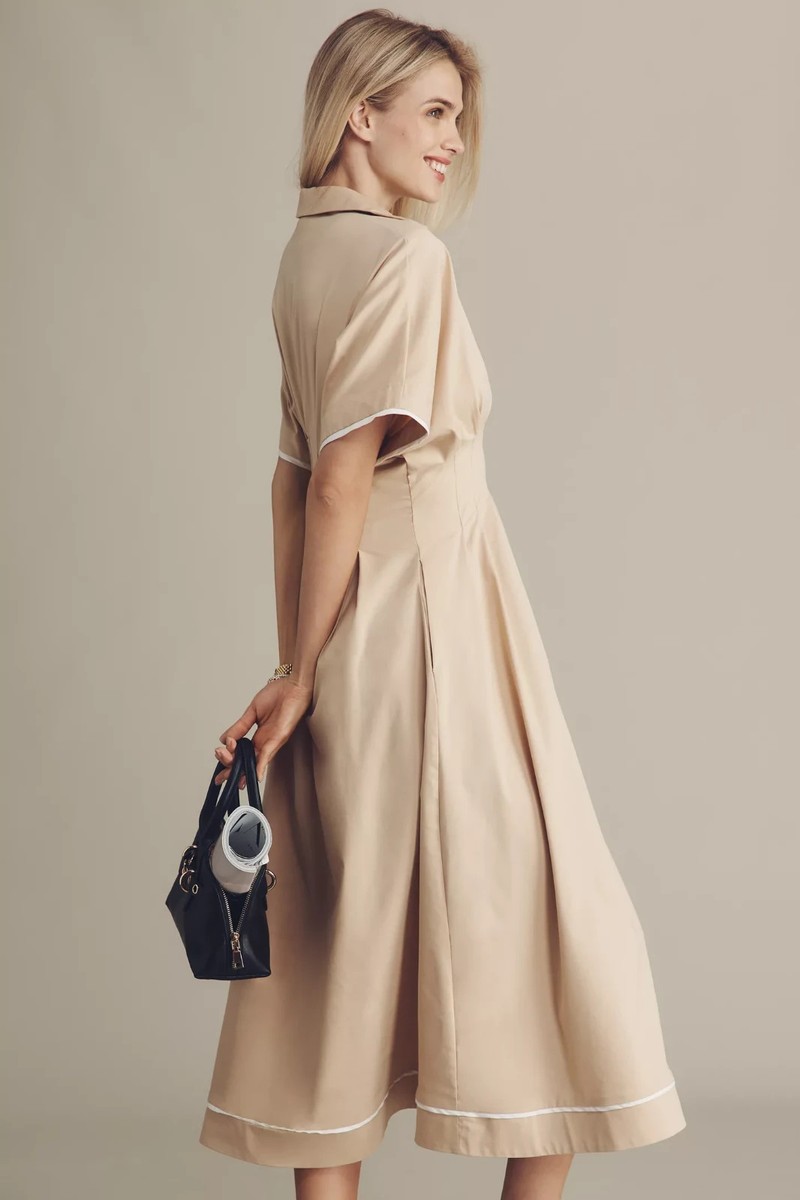 Anthropologie Exquise The Tobie Shirt Dress Maxi M NWT Medium Beige Light Sand | eBay Anthropologie Exquise The Tobie Shirt Dress Maxi M NWT Medium Beige Light Sand | eBay