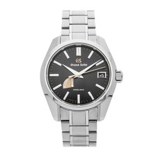 Grand Seiko Heritage Collection Spring Drive Steel Auto 40mm Black Dial SBGA489