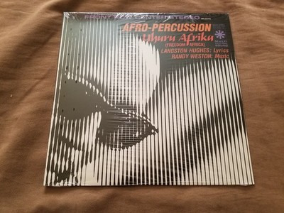 Langston Hughes / Randy Weston ''UHURU AFRIKA'' 1961 Roulette LP-SR65001 - NEW