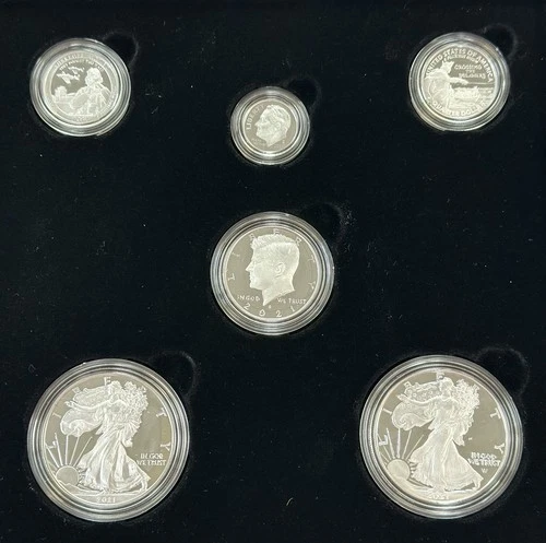 2021 US Mint Limited Edition Silver Proof Set COA  (603)