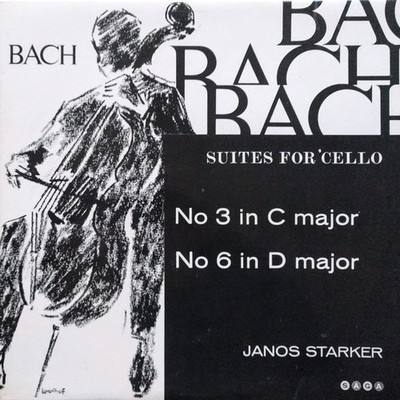 Johann Sebastian Bach, Janos Starker - Suites For 'Cello - No 3 In C Major / ...