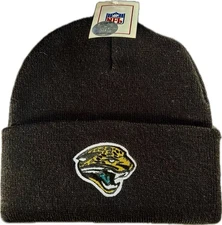 Vintage jacksonville jaguars winter hat stocking beanie cuffed new adult Unisex